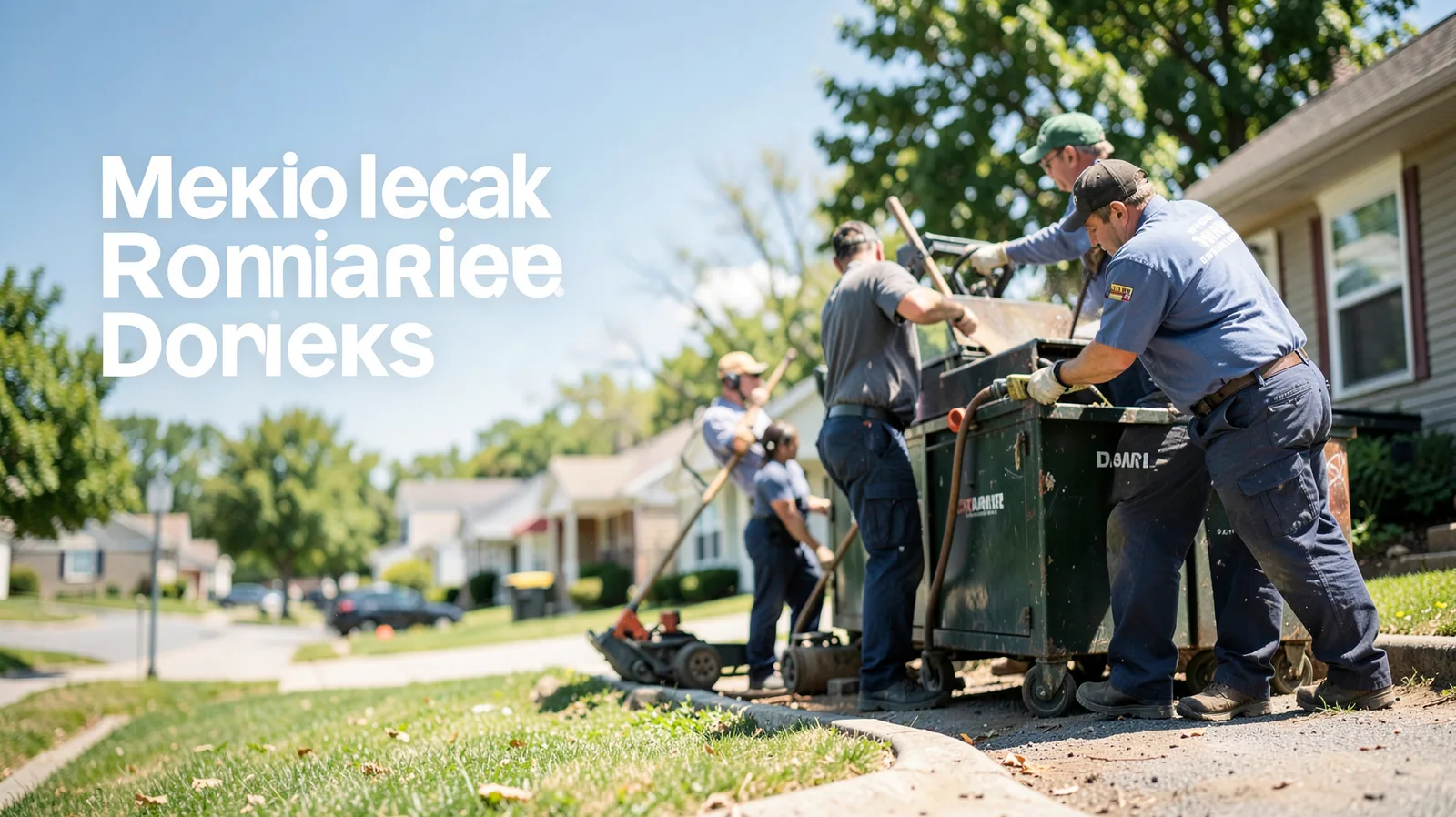 Garbage Disposal Repair in Houston, OH near me
